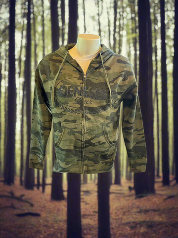 Genesee Camo Zip Up Hoodie