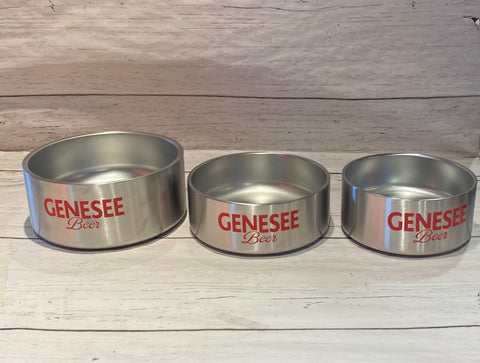 Genesee Metal Pet Bowls Was $25 Now $20