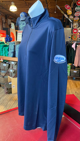 1/4 Zip Genesee Light Port Authority Blue Long sleeve shirt