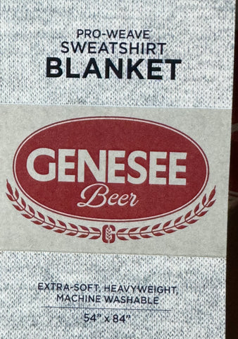 Genesee 54”X84” Gray Blanket