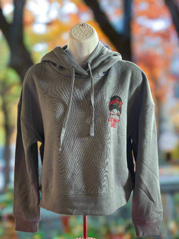 Genny Girl Crop Top Hoodie.
