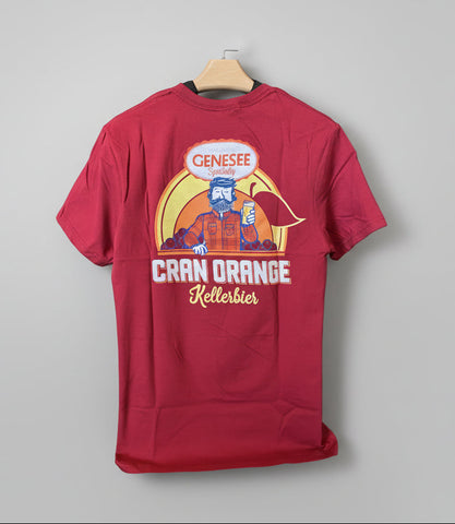 Cran Orange G Stalk Tee. Was $25 Now $15