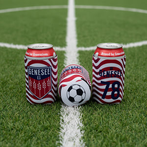 Genesee Soccer  12 oz Koozie