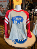 Genesee Brewing Buffalo Raglan L/S T.