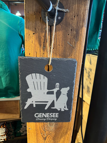 12”X9” ADK Genesee slate wall hanger