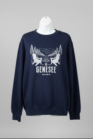 Genesee Original Camping Blue Crew.