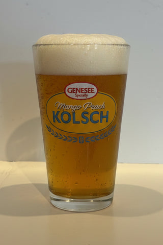 Mango Peach Kolsch Pint glass