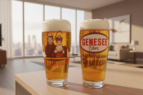 Genesee Real Old Fashioned Goodness Specialty Glass.