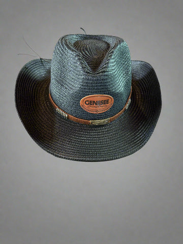 Genesee Leather Patch Cowboy/Girl Hat!