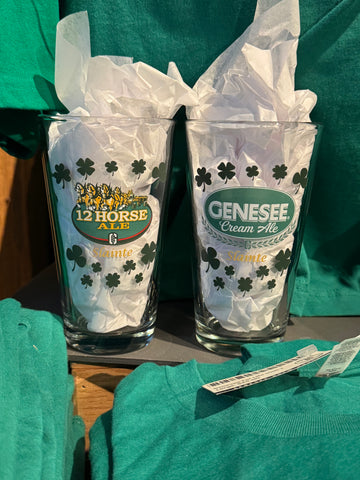12Horse/ Crean Ale St Pat”s Pint glass.