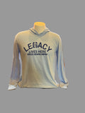 Genesee Legacy L/S Hooded T. Available in 3 Colors.