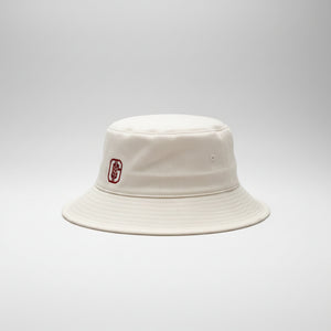 Genesee G Stalk White Bucket Hat.