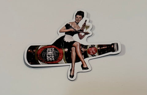 Jenny Bottle Magnet