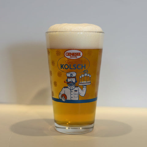 Ruby Red Kolsch Pint Glass