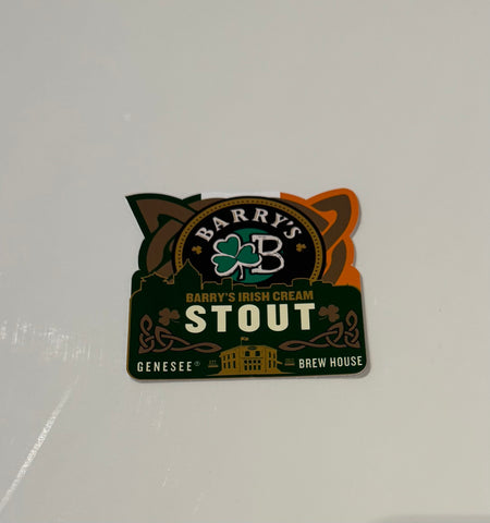 GBH/Barry’s Irish Cream Stout decal