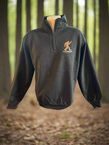 Genesee Big Foot 1/4 Zip Crew Black.
