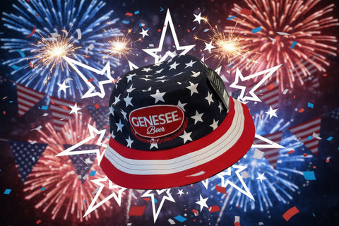 Genesee Stars and Stripes Bucket Hat.