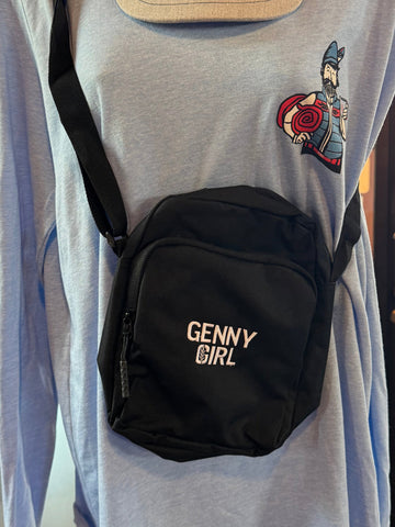 Genny Girl Black Crossbody Bag.