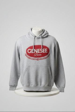 Classic Genesee Gray Hoodie.