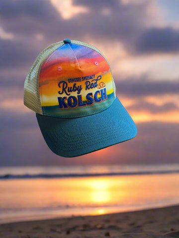 Ruby Red Kolsch Trucker Hat