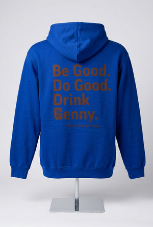 Genesee Be Good, Do Good, Drink Genny Hoodie.