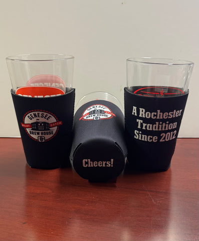 Genesee Brewhouse Pint Glass Koozie