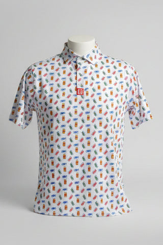 Genesee Beer Can Golf Polo.