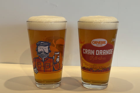 Cran Orange Kellerbier Pint Glass