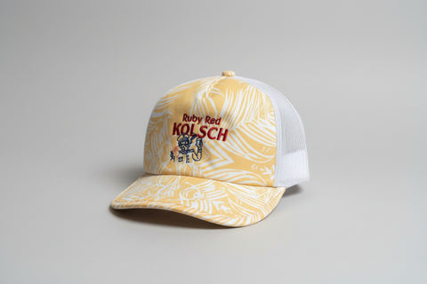 Ruby Red Kolsch Quick Dry Trucker Hat.
