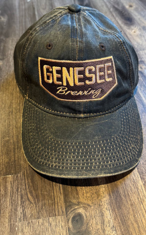 Genesee Brewing Brown Rugged Hat.