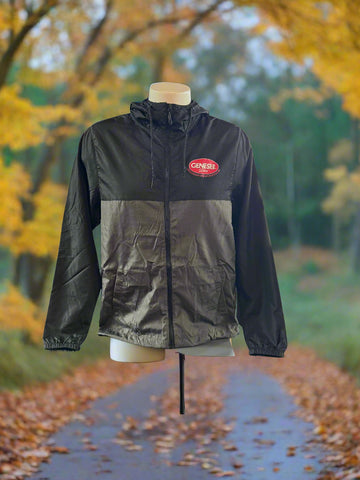 Genesee Black and Gray Windbreaker.
