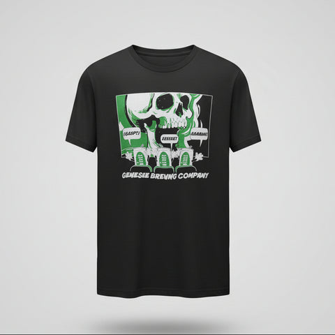 Its Here!!! Genesee Brewing Halloween Glow In The Dark T.