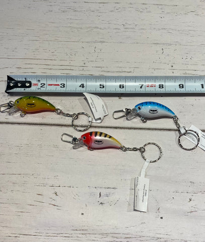 Fishing Lure-Style Key Ring