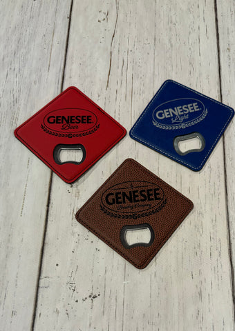 Genesee Coaster Bottle opener