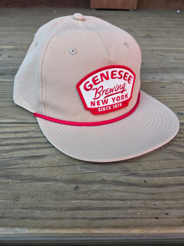 Genesee Brewing New York Tan Adjustable Cap