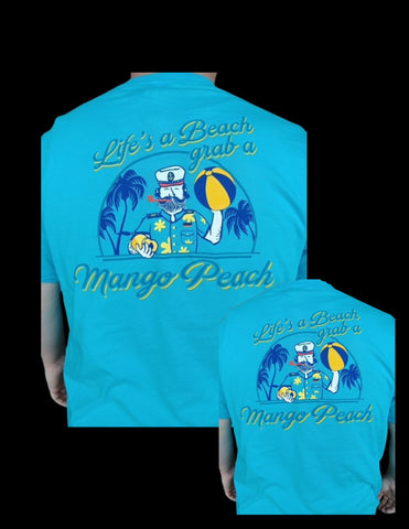 Grab a Mango Peach T