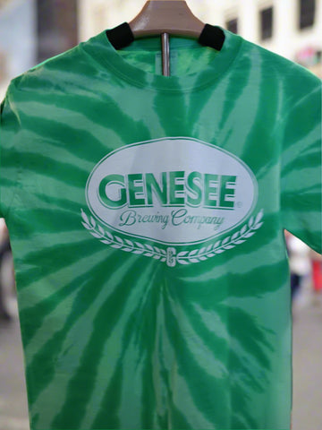 Genesee Green Tie Dyed T