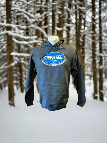 Genesee Light Gray Hoodie.