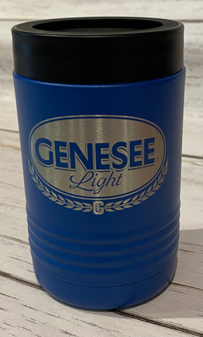 Genesee Light Metal Can Coozie