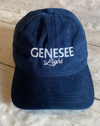 Genesee Light blue corduroy adjustable hat