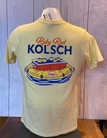 Genesee Ruby Red Kolsch Yellow T.