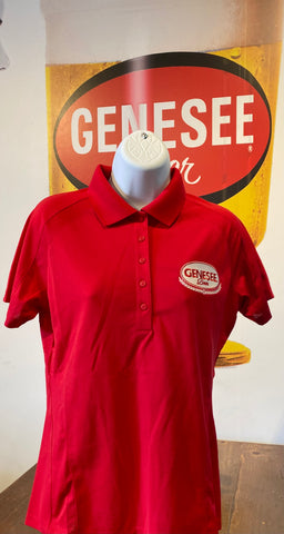 Genesee Women's Red Polo shirt