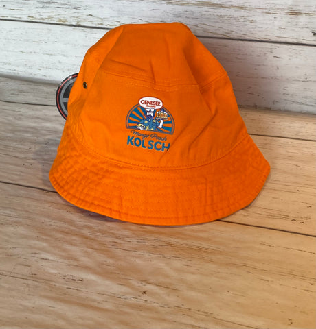 Genesee Mango Peach Kolsch Orange Bucket Hat