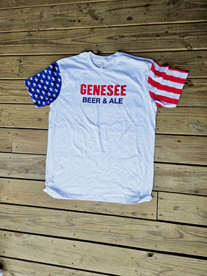 Stars and Stripes Sleeved T-Shirt