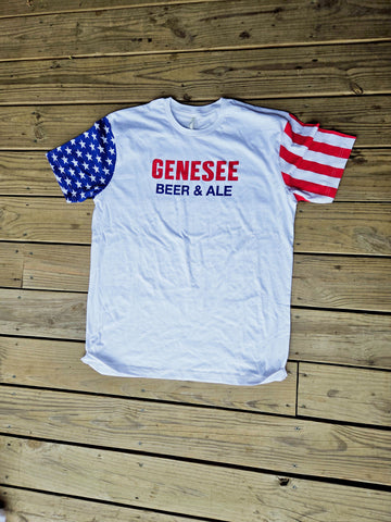 Stars and Stripes Sleeved T-Shirt