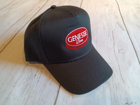 Black Adj. Genesee Hat