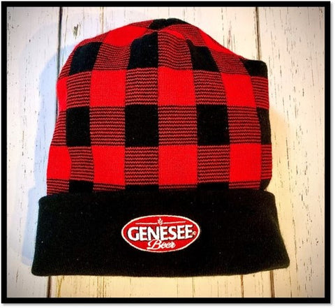 Genesee Plaid Beanie