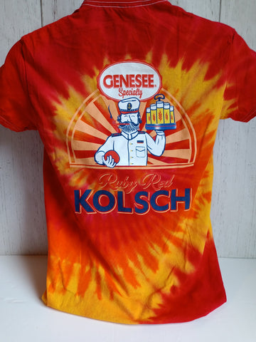 Ruby Red Kolsch Tie-Dyed T's